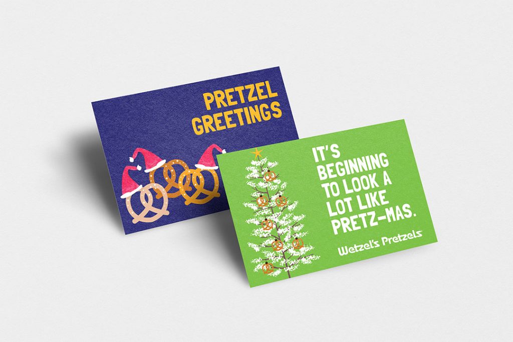 Wetzel's Pretzels cards
