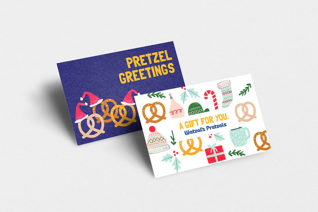 Wetzel's Pretzels cards 2